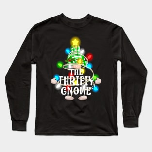 The Thrifty Gnome Christmas Matching Family Shirt Long Sleeve T-Shirt